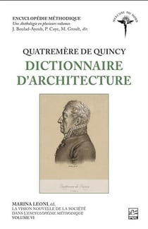 Quatremère de Quincy : Dictionnaire d'architecture