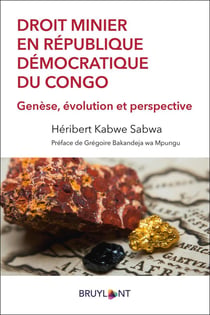 Droit minier en République démocratique du Congo - genèse, évolution et perspective