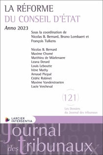 La réforme du conseil d'état