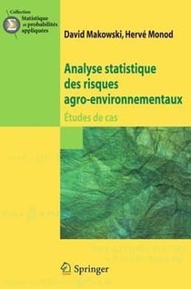 Analyse statistique des risques agro-environnementaux - études de cas