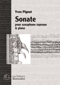 Sonate pour saxophone soprano & piano