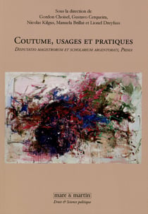 Coutume, usages et pratiques