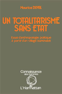 Totalitarisme sans etat  essai d'anthropologie ...
