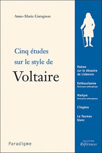 Cinq études sur le style de voltaire