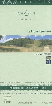 Le franc-lyonnais Tome 9 - promenades et randonnées
