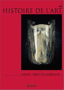 Revue histoire de l'art n.88 : limites : objets et matérialité
