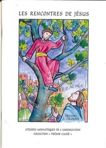 Les rencontres de jesus  livre de coloriages