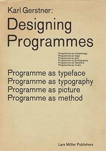 Karl gerstner designing programmes