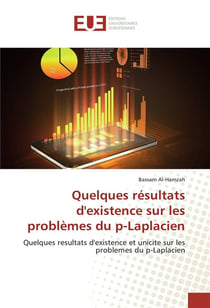 Quelques resultats d'existence sur les problemes du p-laplacien