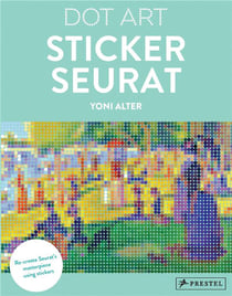 Dot art sticker seurat