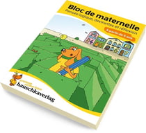 Bloc d'activités préscolaires à partir de 5 ans pour garçons et filles, livre garcon 4 ans : Pensée logique, devinettes et casse-tête pour apprendre a ecrire, livre enfant 4 ans
