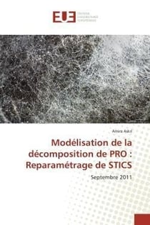 Modelisation de la decomposition de pro : reparametrage de stics - septembre 2011