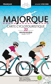 Majorque, carte cyclotouristique (édition 2021)