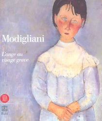 Modigliani (broche) - l'ange au visage grave
