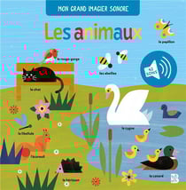 Mon grand imagier sonore : les animaux