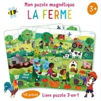 Mon puzzle magnétique : La ferme