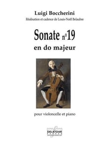 Sonate n°19 en do majeur pour violoncelle et piano