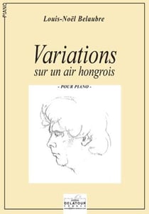 Variations sur un air Hongrois pour piano