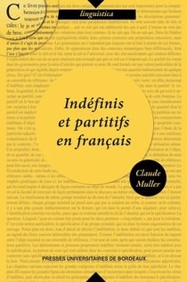 Indéfinis et partitifs en français