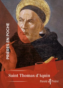 Prières en poche : Saint Thomas d'Aquin