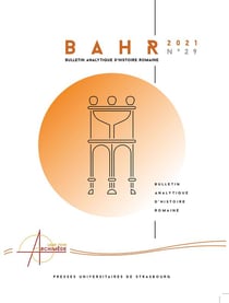 Bulletin analytique d'histoire romaine n  29/2020