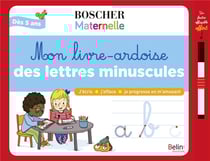 Mon livre-ardoise des lettres minuscules