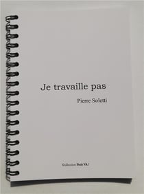 Je travaille pas
