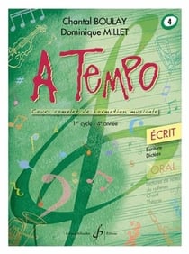 A tempo - partie ecrite - volume 4