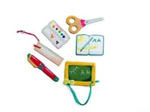 Sachat objets bois décor classe d'école