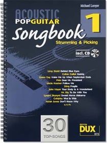 Acoustic Pop guitar 1 songbook - Michael Langer