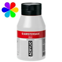 Acrylique 1L blanc titane Amsterdam