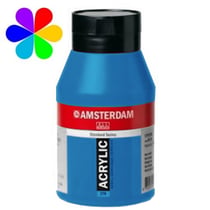 Acrylique 1L bleu phtalo Amsterdam