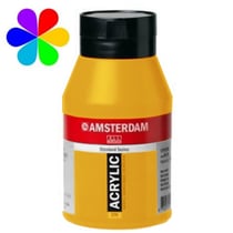 Acrylique 1L jaune azo foncé Amsterdam