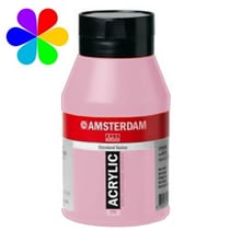 Acrylique 1L rose persique Amsterdam