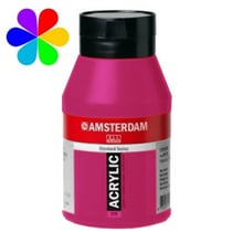 Acrylique 1L rose quinacridone Amsterdam