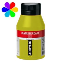 Acrylique 1L vert olive clair Amsterdam