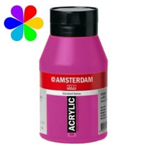 Acrylique 1L violet rouge permanent clair - Amsterdam