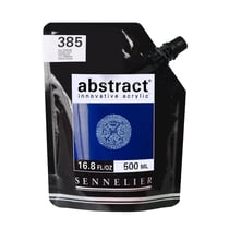 500 ml de peinture acrylique Sennelier - Abstract - Bleu Primaire n°385