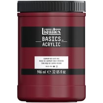 Acrylique Basics 946ml rouge de Cadmium foncé