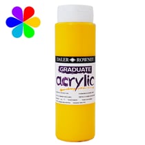Acrylique fine Graduate Cadmium Yellow Deep Hue 500ml