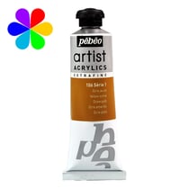 Acrylique extra-fine Pébéo 37 ml S1 106 Ocre Jaune