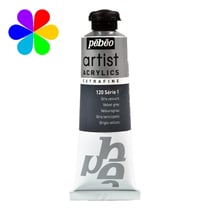 Acrylique extra-fine Pébéo 37 ml S1 120 Gris Velours