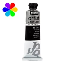 Acrylique extra-fine Pébéo 37 ml S1 126 Noir Mars