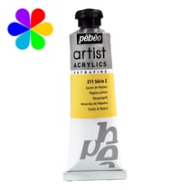 Acrylique extra-fine Pébéo 37 ml S2 211 Jaune De Naples
