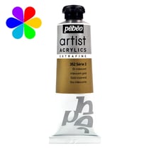 Acrylique extra-fine Pébéo 37 ml S3 352 Or Iridescent