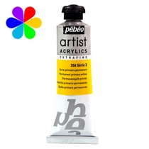 Acrylique extra-fine Pébéo 37 ml S3 356 Jaune Primaire Perm