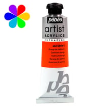 Acrylique extra-fine Pébéo 37 ml S4 402 Orange Cadmium