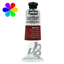 Acrylique extra-fine Pébéo 37 ml S4 405 Cramoisi