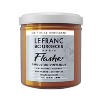 Peinture Flashe vinylique - Or foncé iridescent - N°835 - 125 ml