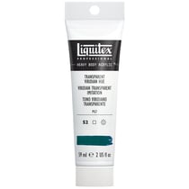 Tube 59 ml de peinture acrylique Liquitex Heavy Body série 2 - Vert émeraude - Extra-fine